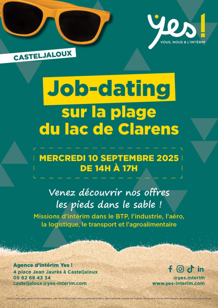 Agence d'intérim à Casteljaloux job-dating